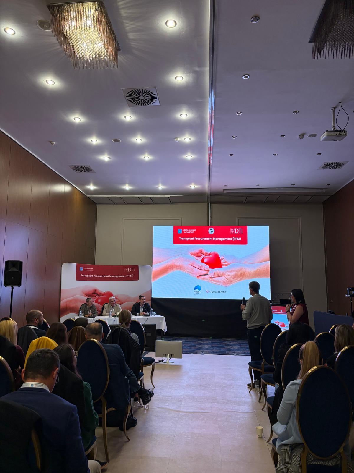 In sala de curs la Cluj la precongres- Romtransplant 2026