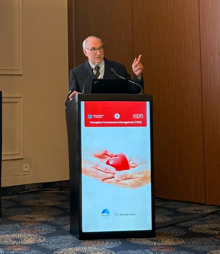 Scott Brubaker, expert american, la Romtransplant